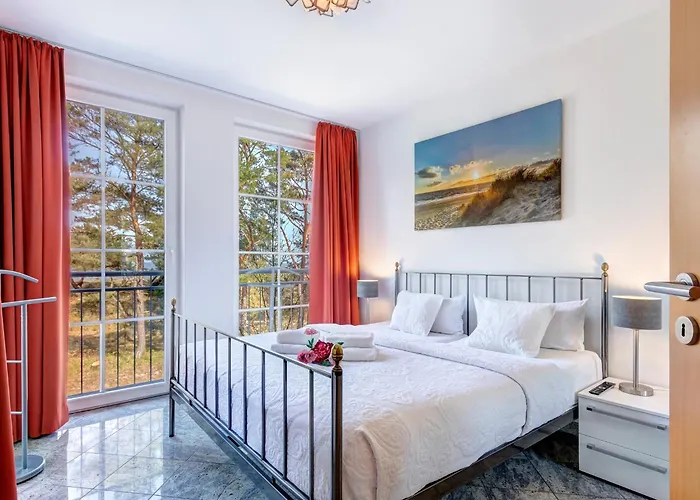 דירה Ostseeresidenz Gorki- Park - 10 Mit Wellness Und Schwimmbad הרינגסדורף